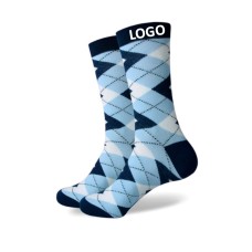 Men's Mid-calf Argyle Socks 