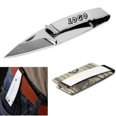 Stainless Steel Money Clip Knife 