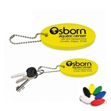 Oval Floating Keychain 