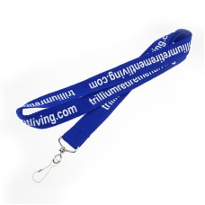 Polyester Lanyard w/ Metal J Hook  Polyester Lanyard w/ Metal J Hook