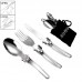 3 Pcs Collapsible Cutlery Kit