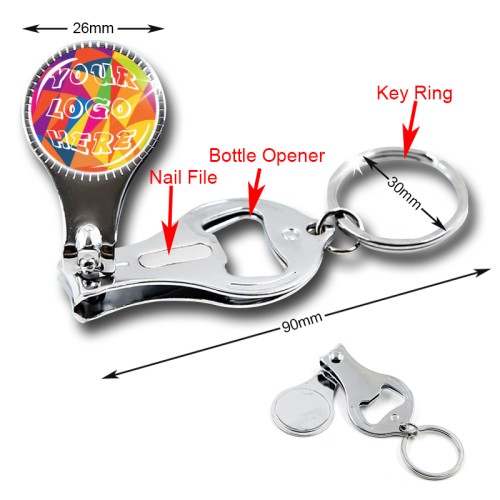 Chroming Multifunction Nail Clipper