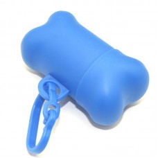 Disposable Pet Waste Bag w/ Bone Shaped Case 