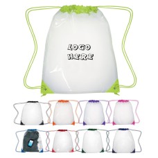 Clear Drawstring Backpack 
