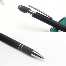 Metal Shell Ballpen w/ Stylus 