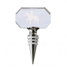 Engraved Crystal Wine Stopper 