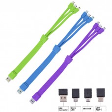Trio USB Charging Cable