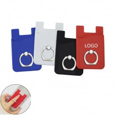 Phone Wallet With Ring 