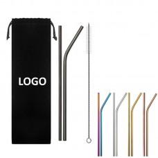 Colorful Stainless Steel Drinking Straw  