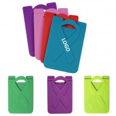 Ribbon Silicone Card Wallet 