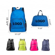 Folded Sports Backpack with Shoulders