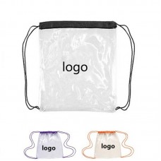 Clear Drawstring Backpack 