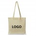 Natural Canvas Tote Bag With Handles