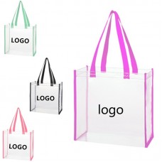Clear PVC Tote Bag 