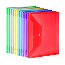 Transparent PP Buckle File Bag 