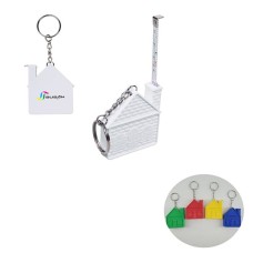 3Ft. House Tape Measure Keychain 