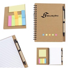 Small Spiral Notebook With Sticky Notes And Flags  Small Spiral Notebook With Sticky Notes And Flags