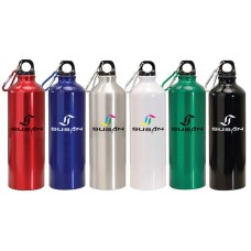 25 Oz. Aluminum Water Bottle w/Carabiner 