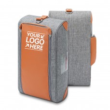 Padded Wine Cooler Bag for Travel Picnic 