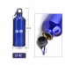17Oz. Aluminum Sports Water Bottle w/ Carabiner