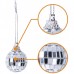 1.2 Inch Mirror Disco Ball-Silver Glass Bright Reflective Hanging Ball