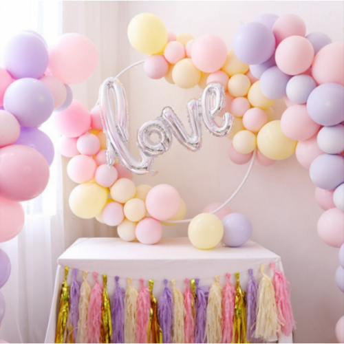 100pcs Pastel Latex Macaron Balloons